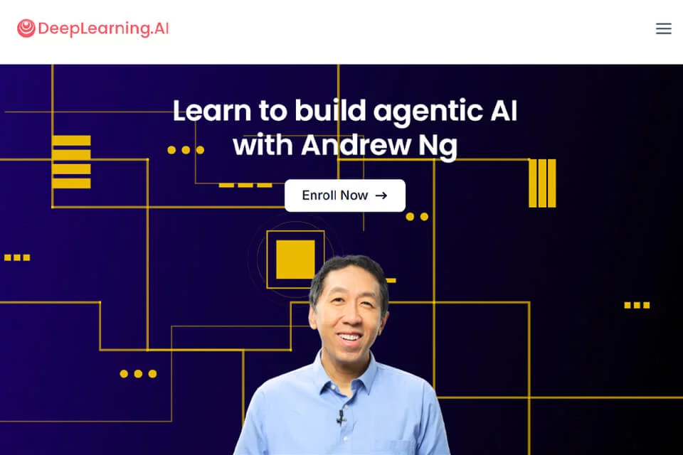 Deeplearning 网站预览图