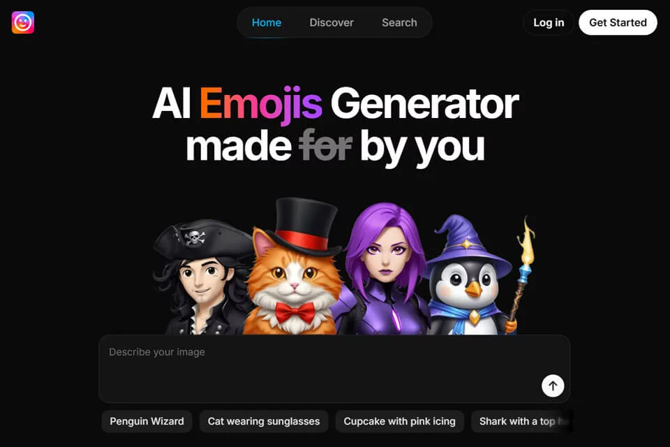 Emoji Generator 网站预览图