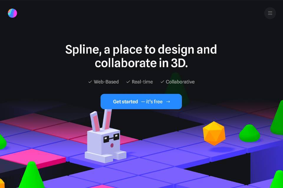 Spline 网站预览图