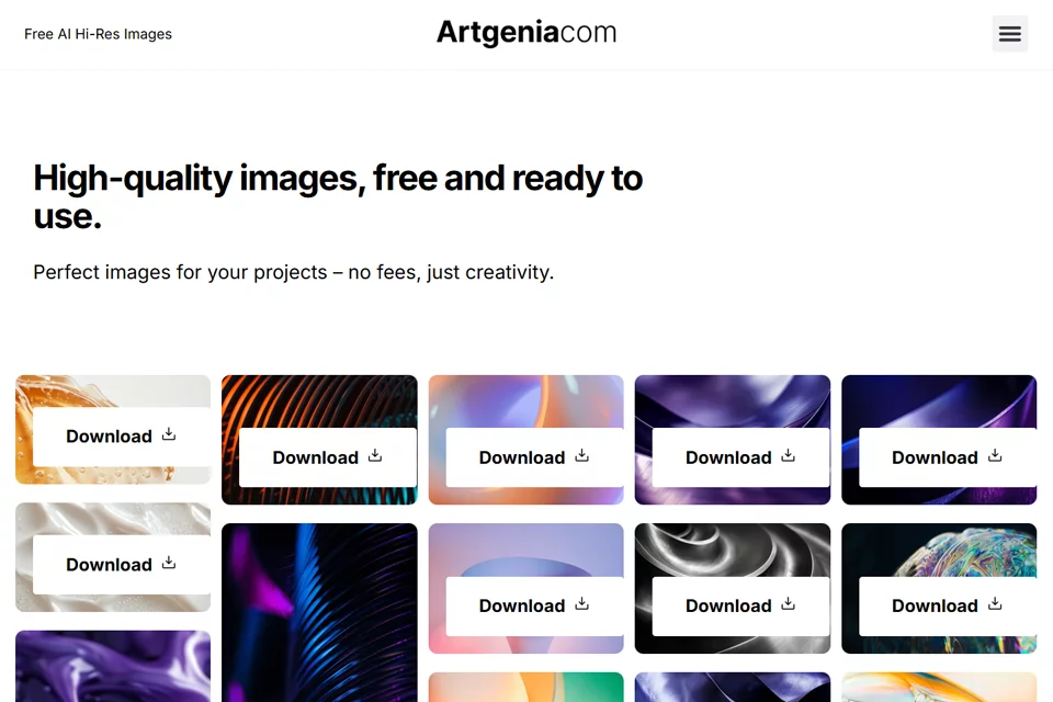ArtGenie Pro 网站预览图