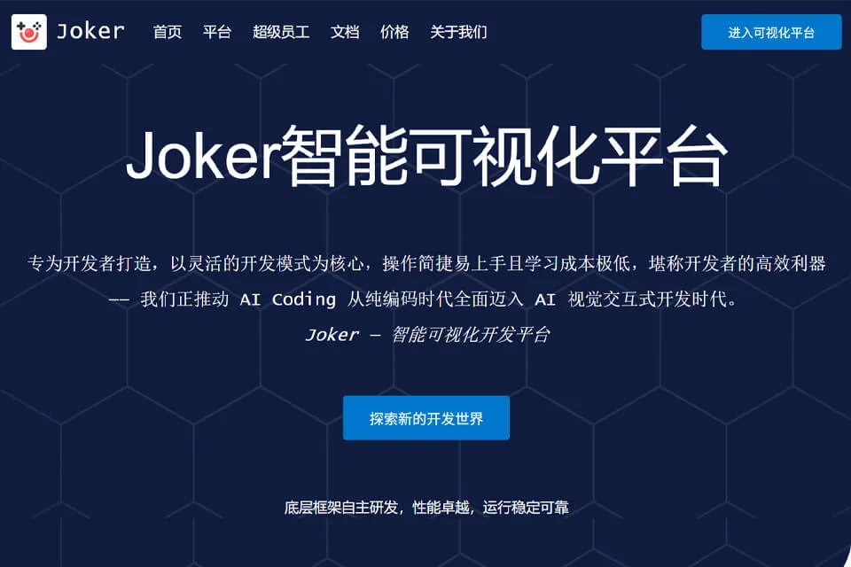 Joker 网站预览图