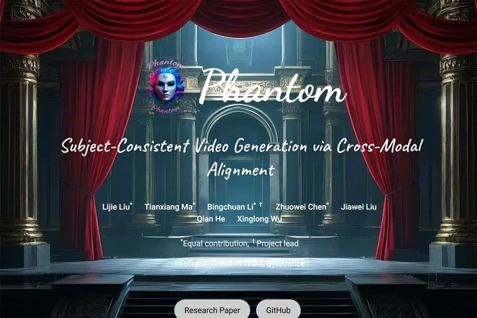 Phantom 网站预览图