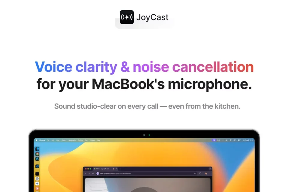 JoyCast 网站预览图