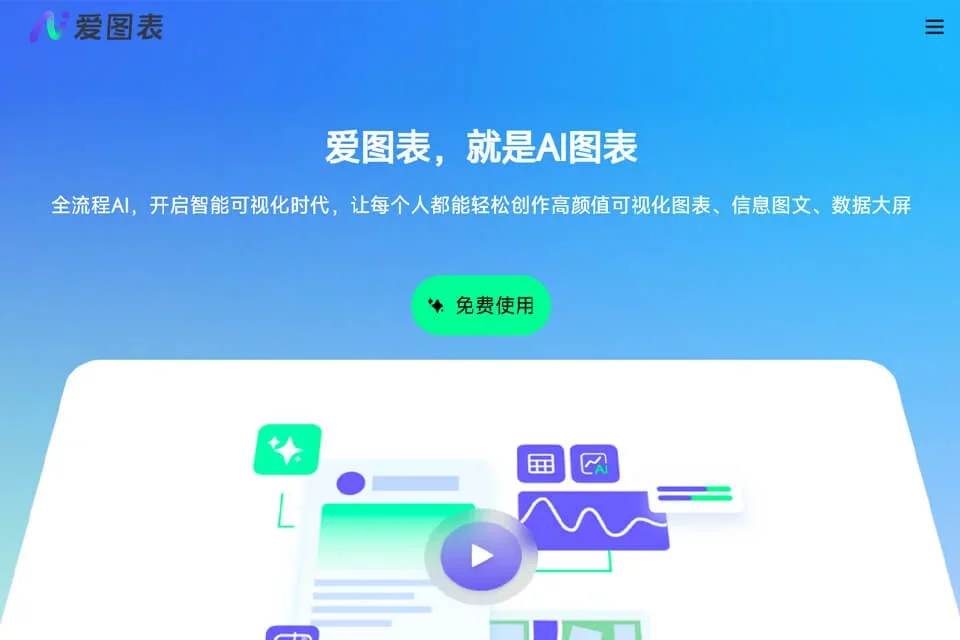 爱图表 网站预览图