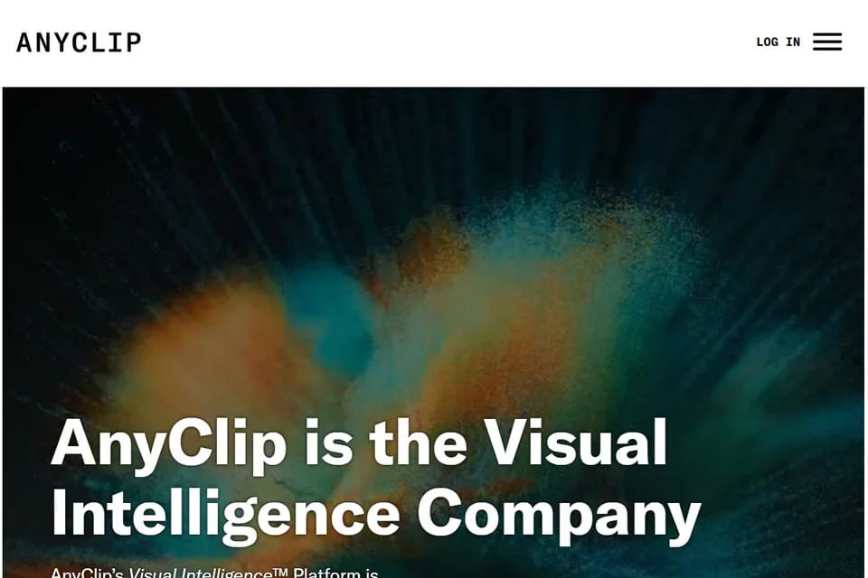 ANYCLIP 网站预览图