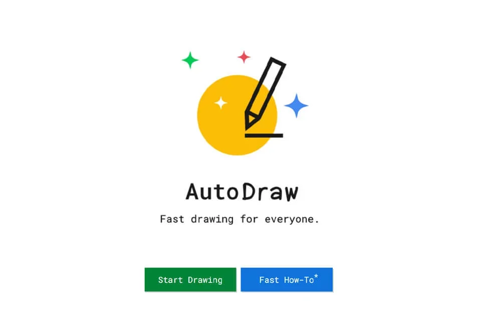 AutoDraw 网站预览图