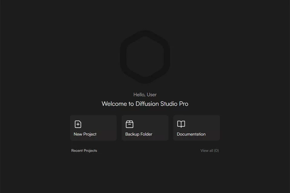Diffusion Studio Pro 网站预览图